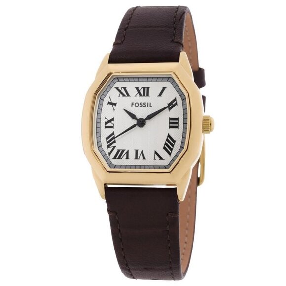 NWT Fossil Fashion Ladies Quartz Steel Authentic Watch - Picture 1 of 3